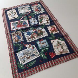 BEAUVILLE Alsactian table cloth holiday decoration - made in France